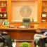 الرئيس الزُبيدي يناقش مع المحامي علي هيثم الغريب جهود تعزيز الاصطفاف الجنوبي