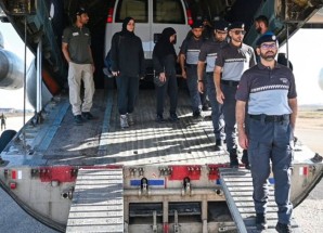 فريق تحديد هوية ضحايا الكوارث الإماراتي يصل إلى ليبيا.