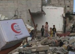 الهلال الأحمر الإماراتي يواصل توزيع المساعدات الإغاثية على أهالي غزة