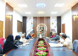 انتقالي العاصمة عدن يعقد لقاءً تشاورياً برؤساء أقسام إدارة الشهداء والجرحى بالمديريات